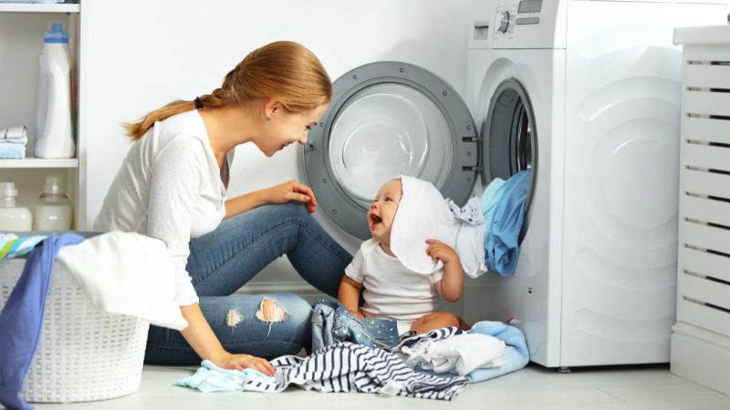 how to wash baby clothes